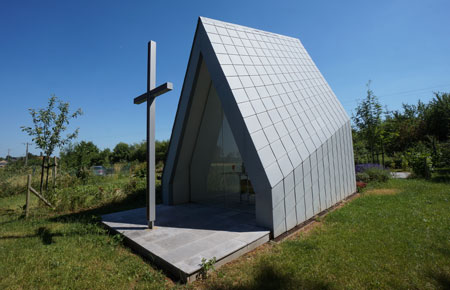 Chapelle Notre-Dame de Covis - Lustin - Belgique      Architecture : Pascal Mathieu de Lustin  - Inaugure en 2019