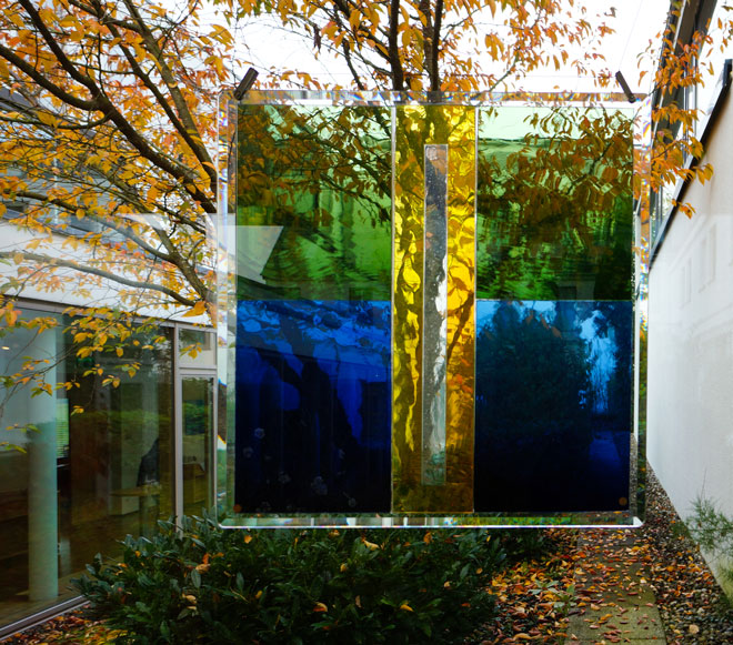vitrail Chapelle contemporaine