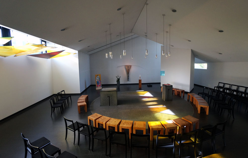 Chapelle contemporaine Hotel St. Elisabeth - Moderne Kapelle - Hegne Allensbach - Contemporary chapel - Moderne Kapelle