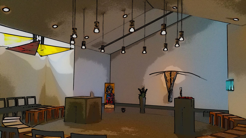 Hotel St. Elisabeth - Kapelle - Hegne Allensbach - Contemporary chapel - Moderne Kapelle