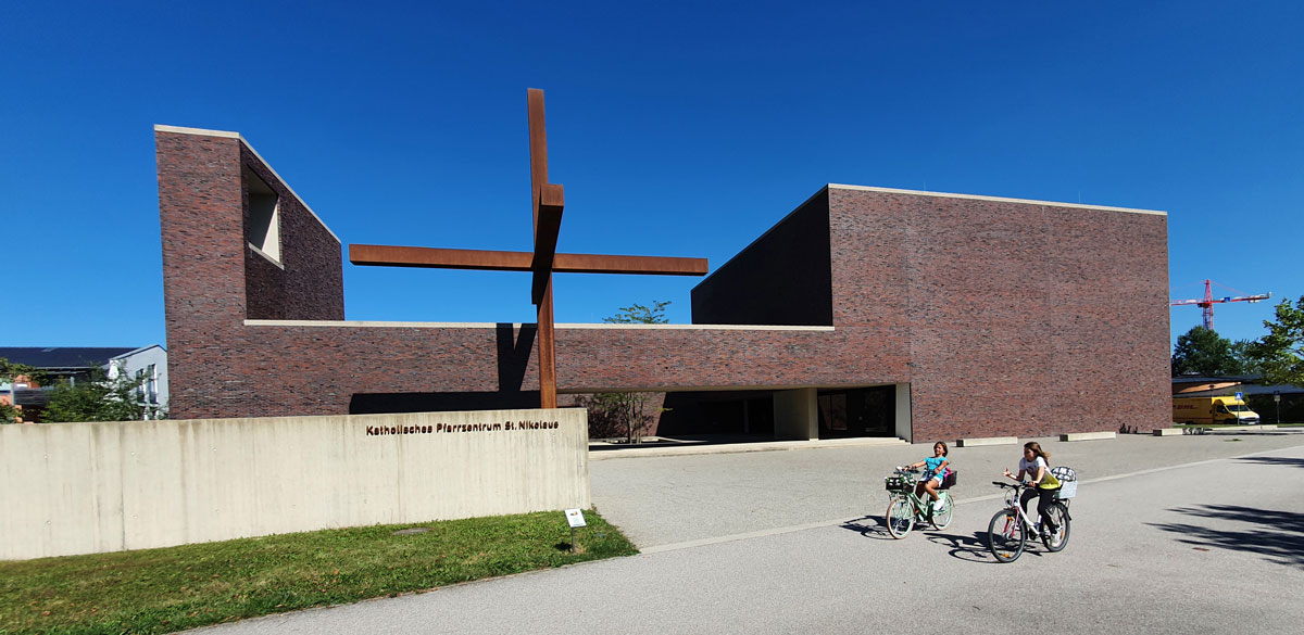 Kirche St. Nikolaus - Neuried Andreas Meck - contemporary church - église contemporaine - moderne Kirche