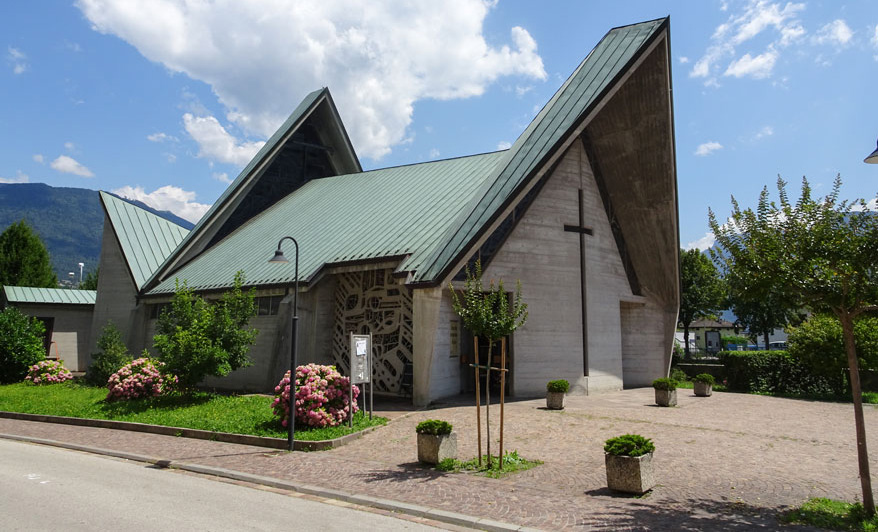 Chiesa della Chiesa Beata Maria Vergine del Rosario - Calceranica al Laggo - Italie