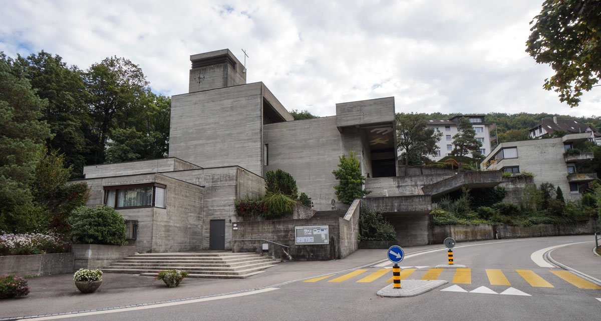 Eglise Saint Michel (Pfarrkirche St. Michael) - Ennetbaden (Argovie) - Suisse- Architecture Herrmann Baur