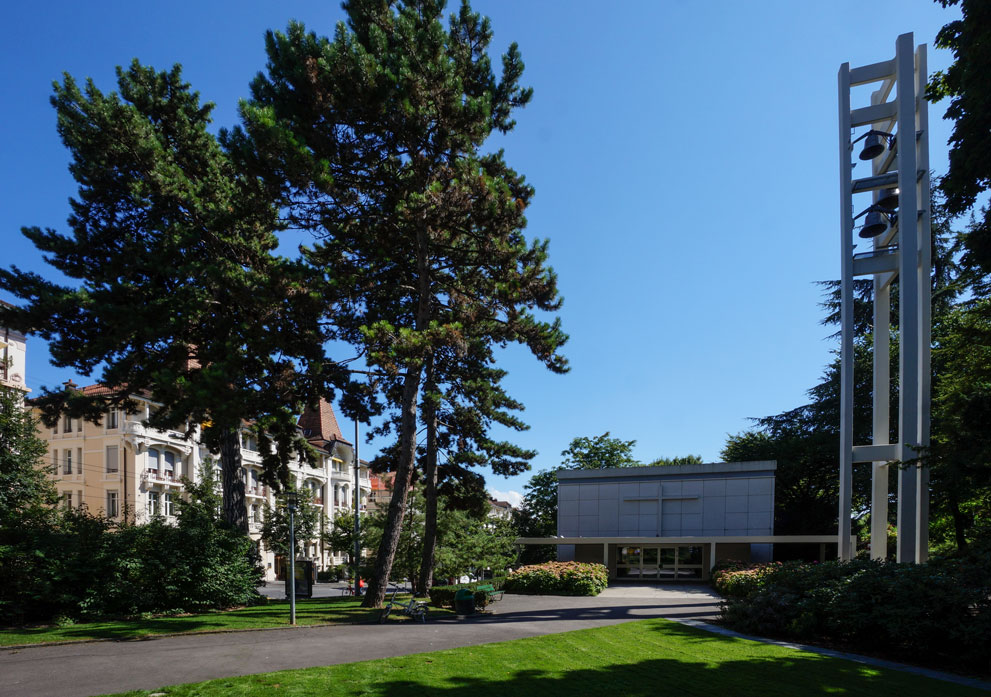 Temple de Montriond - Lausanne - Suisse - Architecture : Jean-Pierre Cahen - 1964