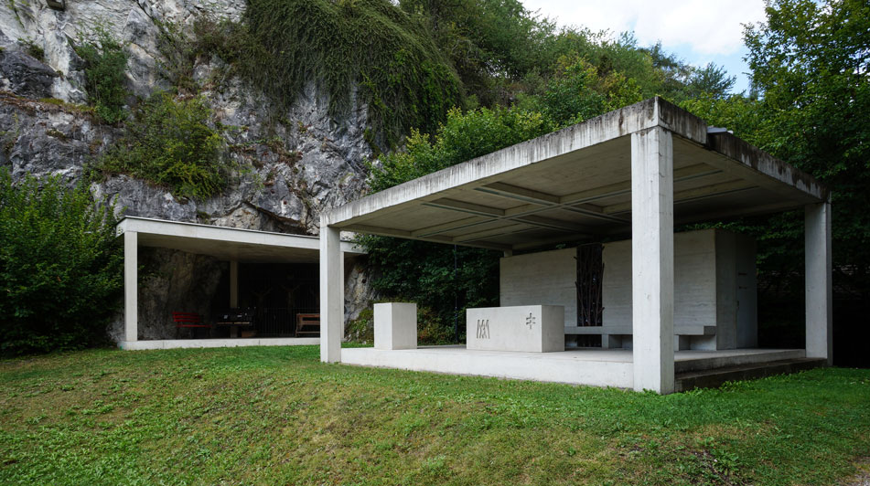 Chapelle de plerinage Maria Locherboden  Mtz / sur le plateau de Mieming au Tyrol - Nachtwallfahrtskapelle 