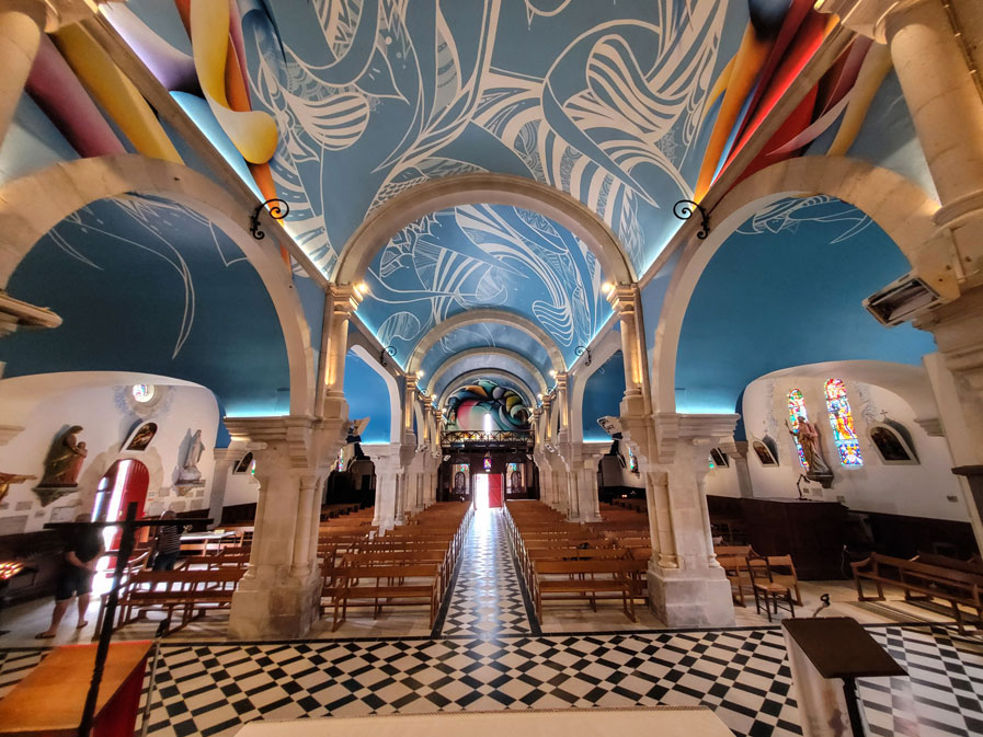 Eglise Sainte Madeleine - Chatelaillon-Plage - France - Artiste : Amaury Dubois 2020