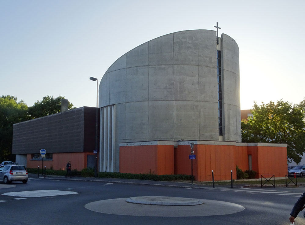 Nantes - Eglise Saint Bernard /Architecture : Quadra Architectes - Contemporary church - Moderne Kirche - iglesia contemporánea - chiesa contemporanea