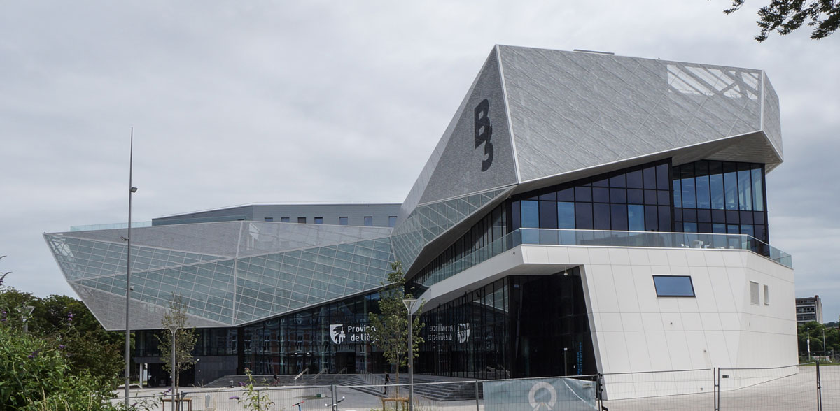 'B3' Bibliothèque des Chiroux Province de Liège - Liège- Belgique - Architecture : Alain Warichet - Inaugurée en juin 2023