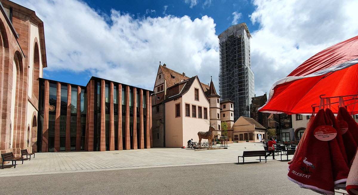 Bibliothèque Humaniste - Sélestat - Alsace - architecture Rudy Ricciotti