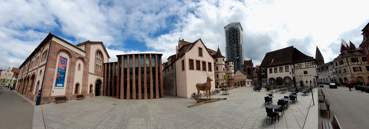 Bibliothèque Humaniste - Sélestat - Alsace - architecture Rudy Ricciotti