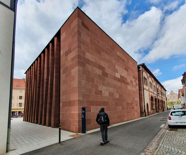 Bibliothèque Humaniste - Sélestat - Alsace - architecture Rudy Ricciotti