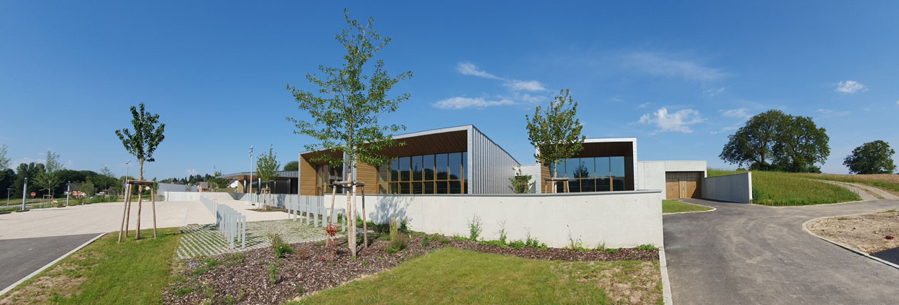 "Les Coquelicots" groupe scolaire et périscolaire de Michelbach-Le-Bas et Ranspach-Le-Bas - Architecture: IDEAA