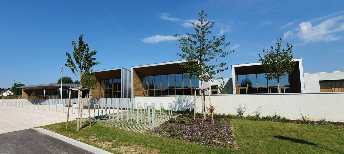 "Les Coquelicots" groupe scolaire et périscolaire de Michelbach-Le-Bas et Ranspach-Le-Bas - Architecture: IDEAA