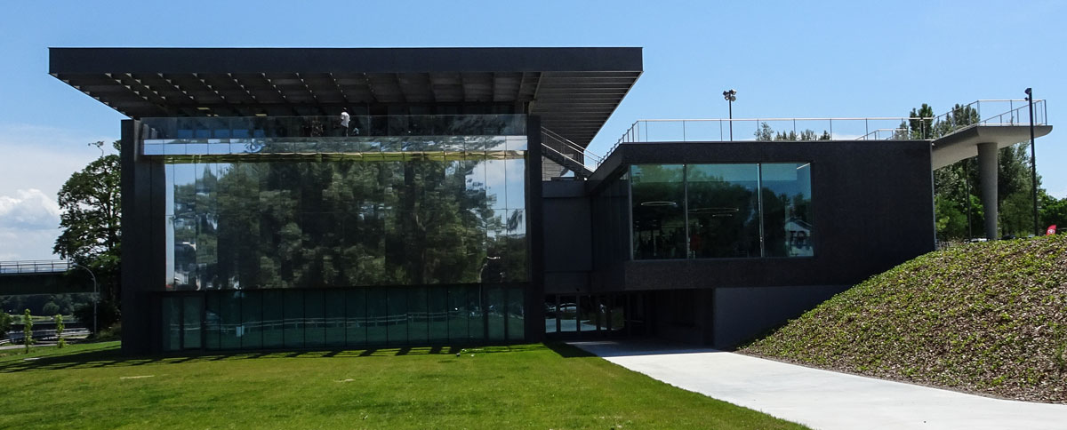 Vogelgrün - Art'Rhena - France/Allemagne - Architecture : Hugues Klein