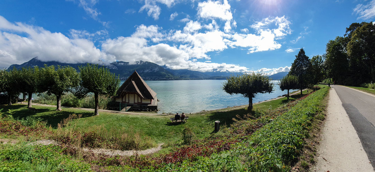 Tour du lac d'Annecy à vélo