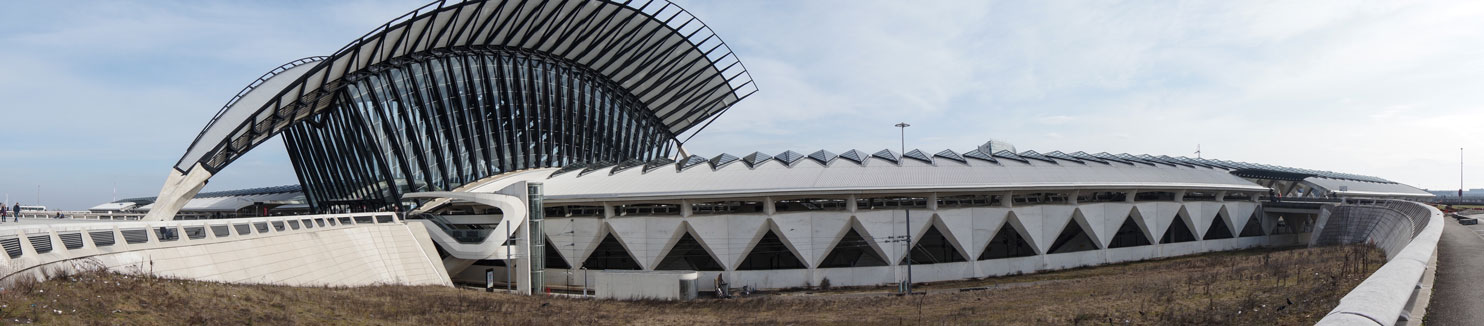 Gare TGV de Lyon-Satolas / Architecte: Santiago Calatrava