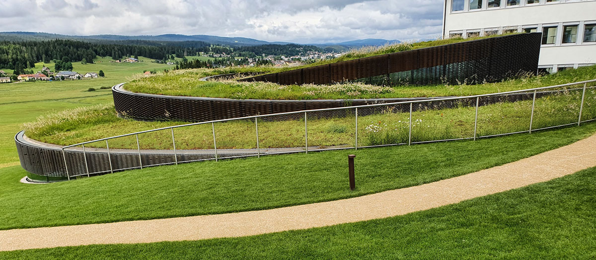 Musée Atelier de la Manufacture horlogère Audemars Piguet - Le Brassus - Suisse - Architecture: Bjarke Ingels 2020