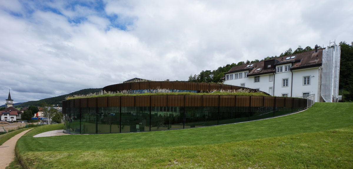 Musée Atelier de la Manufacture horlogère Audemars Piguet - Le Brassus - Suisse - Architecture: Bjarke Ingels 2020