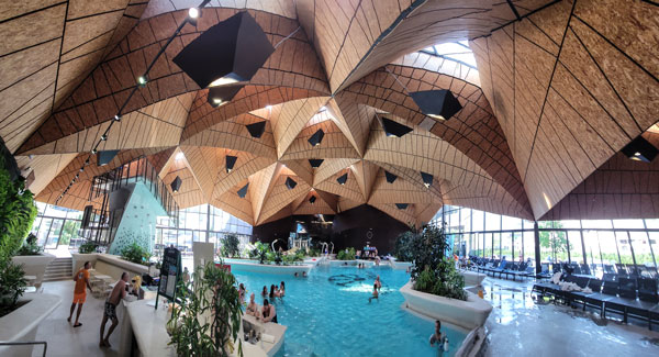 Thermes d'Olimia en Slovnie   -   Architecture : Enota - 2018